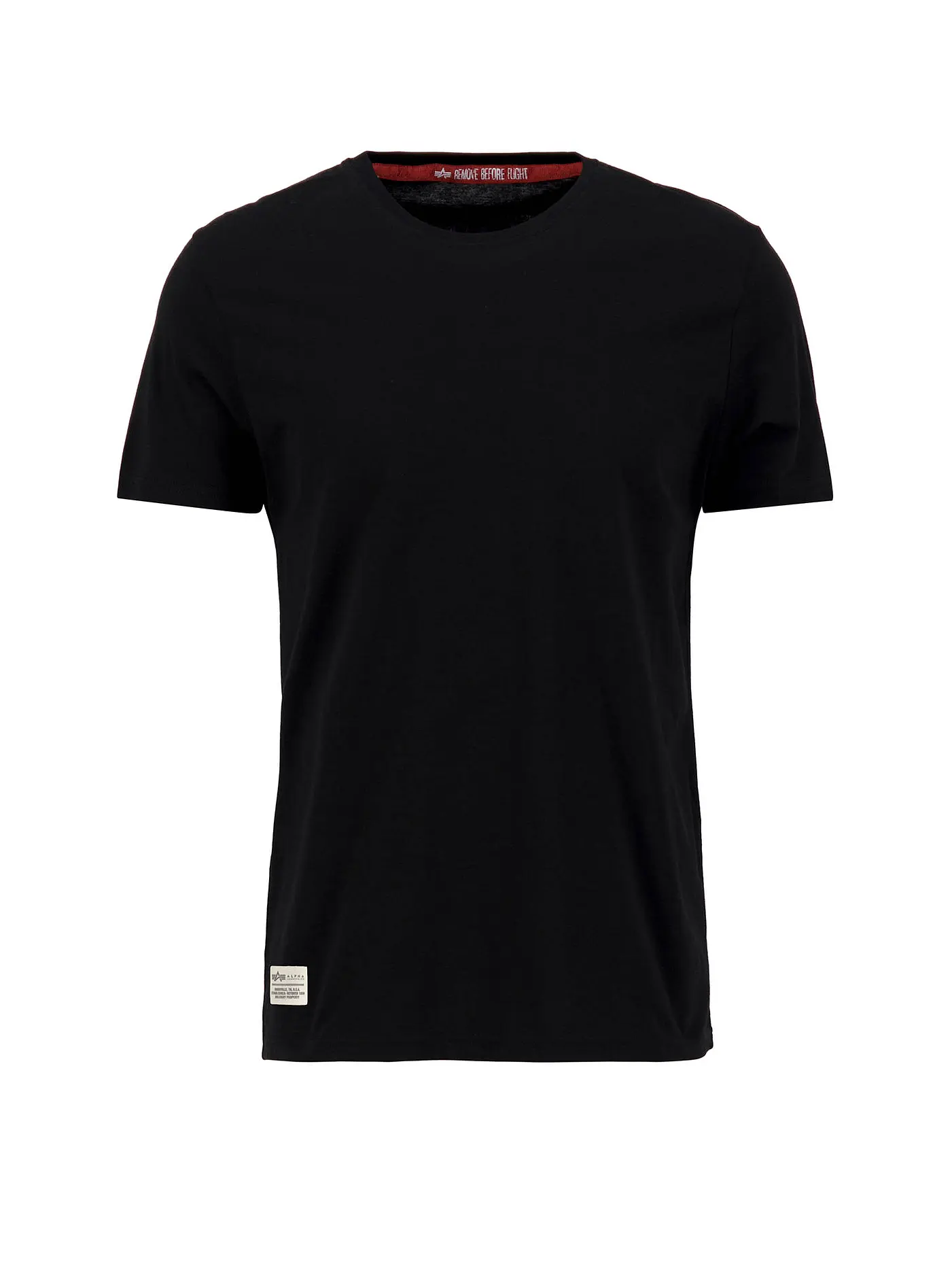 ALPHA INDUSTRIES | T-Shirt DRAGON EMB T | schwarz